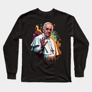 Pope Francis Long Sleeve T-Shirt